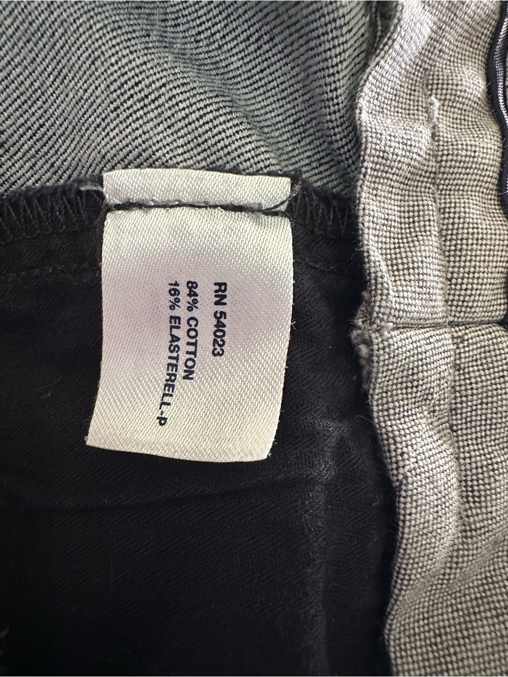 VTG Gap Dark Wash Denim Wide Leg Trouser Jeans With Front Flap Pocket size 2 - Picture 7 of 8